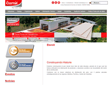 Tablet Screenshot of eternit.com.co