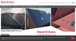 Desktop Screenshot of eternit.lt