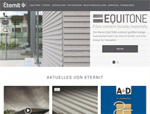 Tablet Screenshot of eternit.de