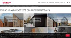 Desktop Screenshot of eternit.be