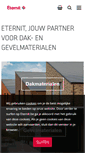 Mobile Screenshot of eternit.be